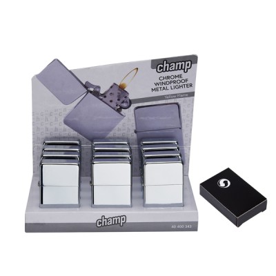 Αναπτήρας Champ Chrome WP Flint